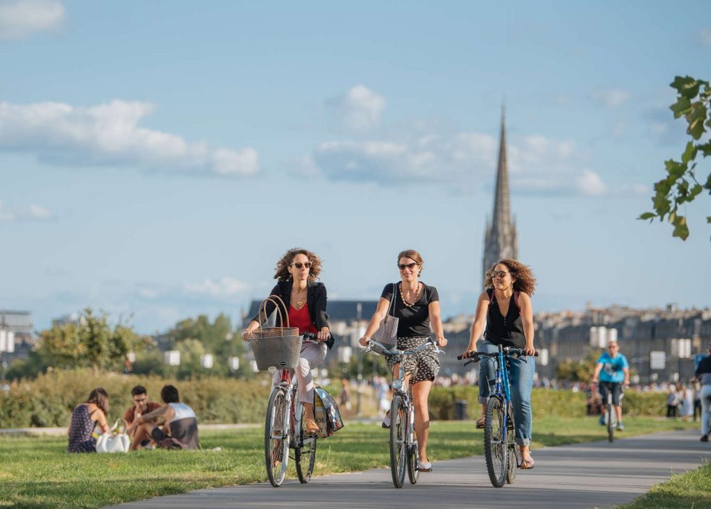 Piste cyclable bordelaise
